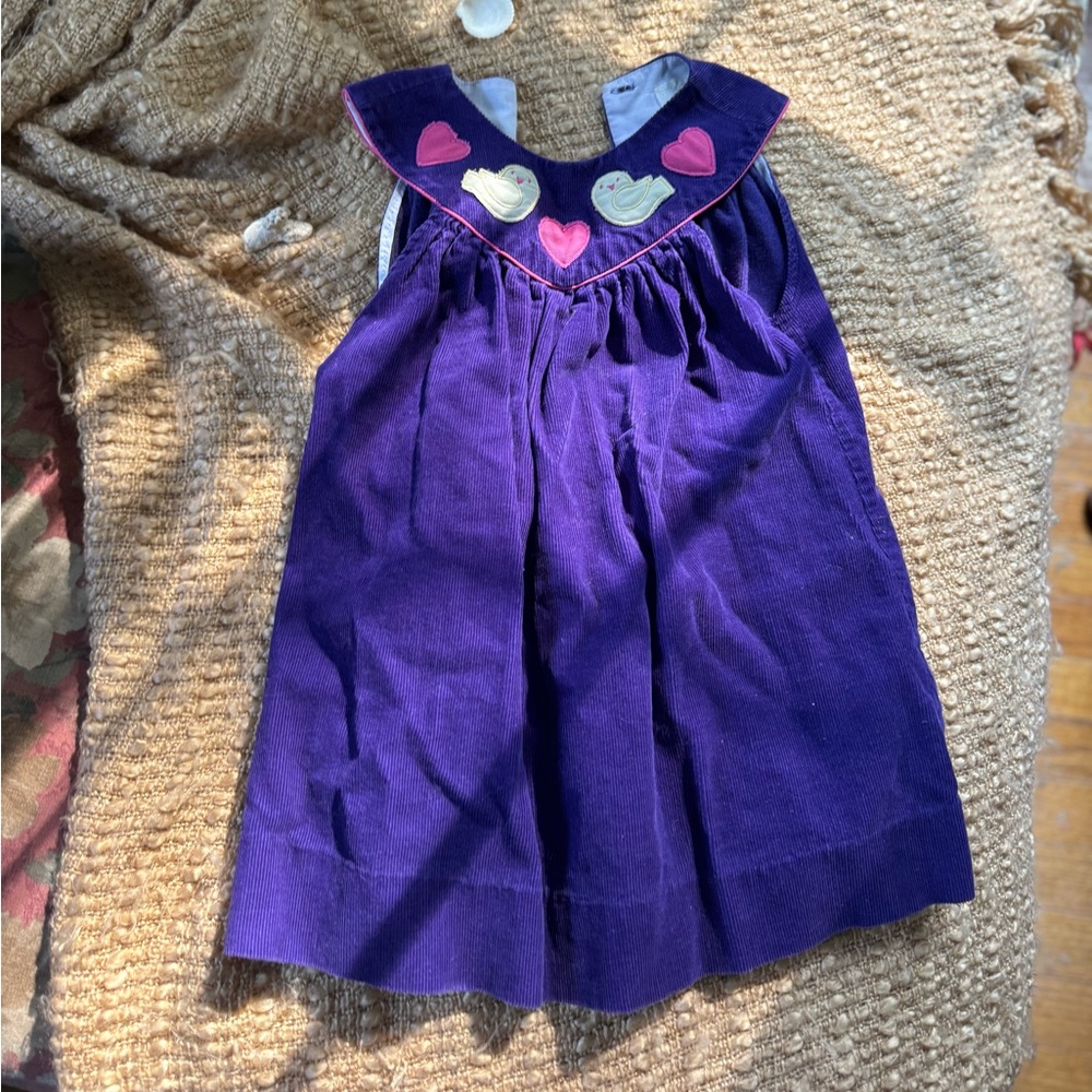 Gorgeous handmade corduroy dress size 2T